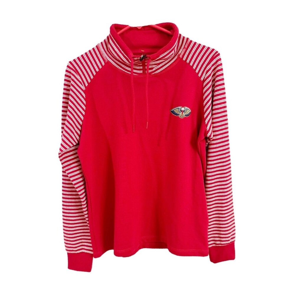 NWT NBA New Orleans Pelicans Red Pullover